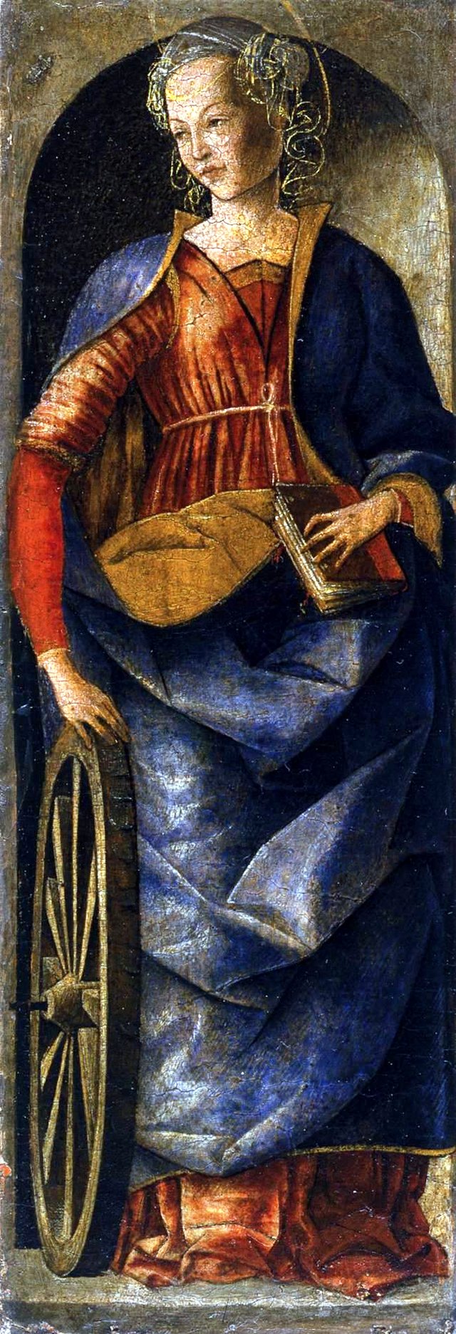 Saint Catherine of Alexandria by Ercole de' Roberti