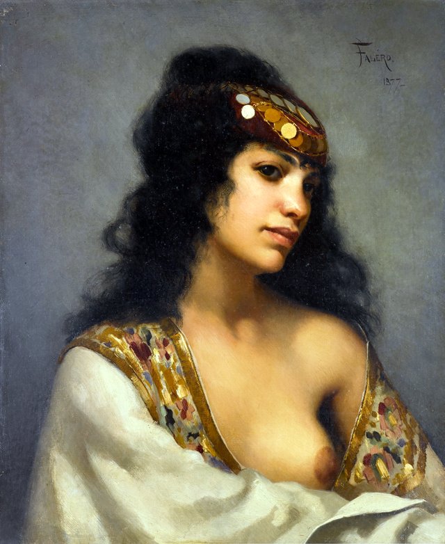 Odalisque by Luis Ricardo Falero