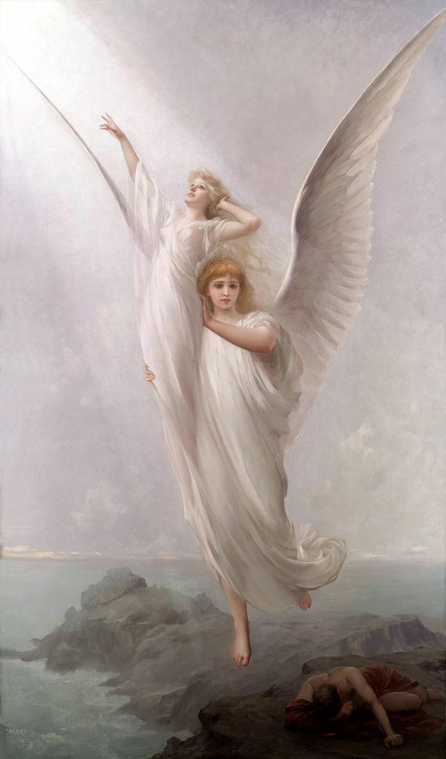 The Human Soul by Luis Ricardo Falero