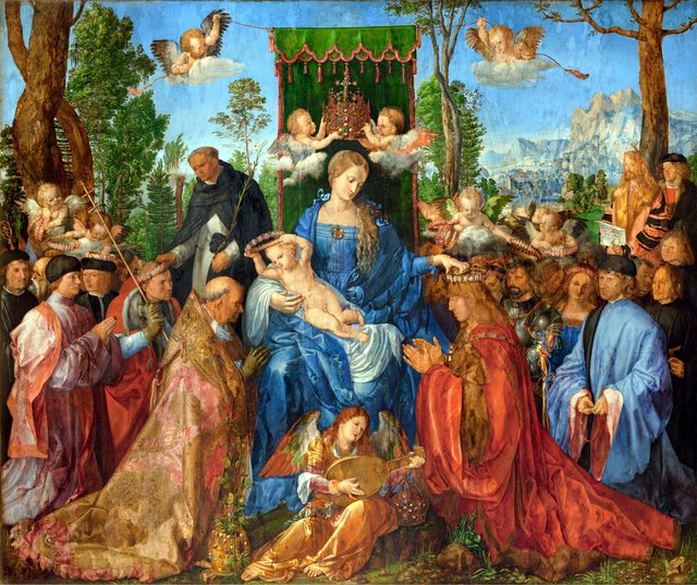 Feast of the Rosary by Albrecht Dürer
