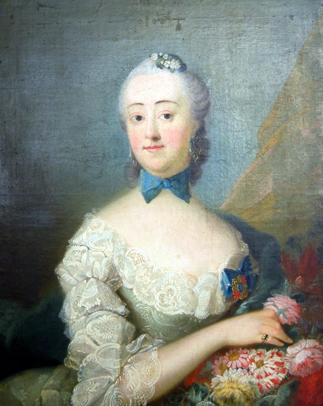 Portrait of Birgitte "Birte" Rosenkrantz. by Peder Als