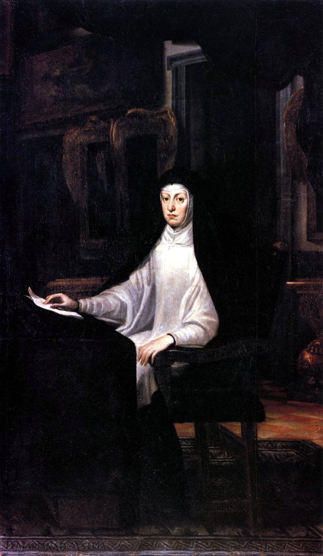 Portrait of Queen Mariana de Austria as a Widow by Juan Carreño de Miranda
