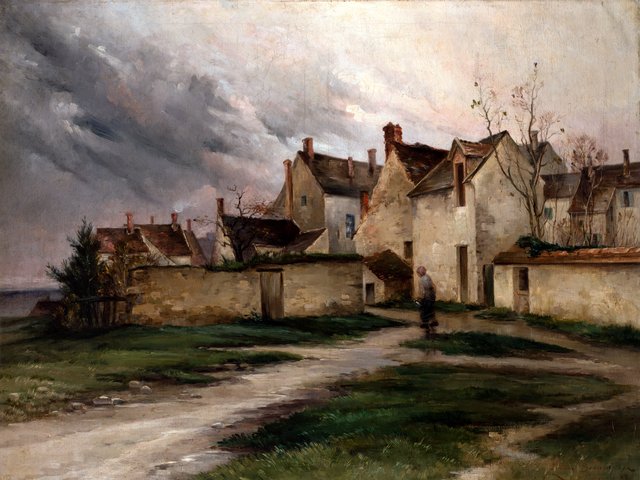 Samois after the Rain by Zdenka Braunerová