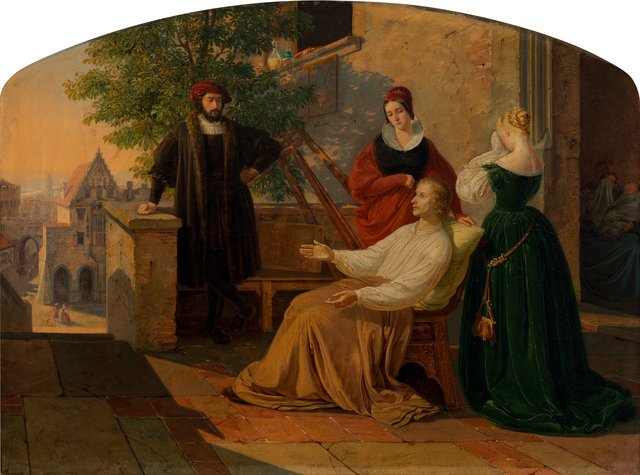 The Final Moments of Lucas van Leyden by Josef Mánes