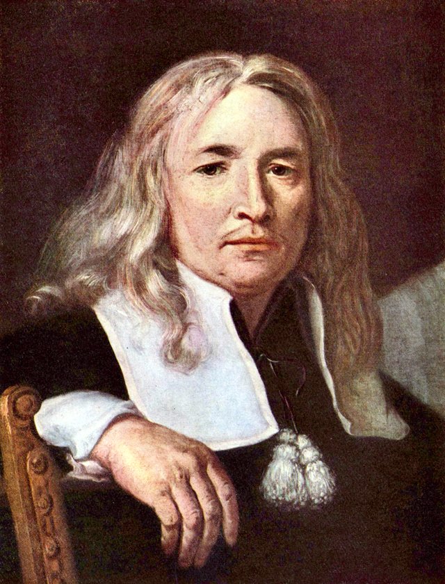 Portrait of a man with blond hair by Karel Škréta