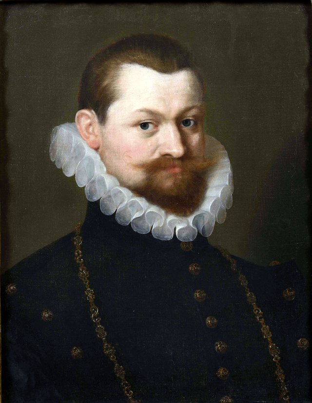 Portrait of Zdenko Adalbert Popel, 1st Prince Lobkowicz (1568-1628) by Bartholomeus Spranger