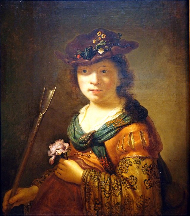 A Shepherdess by Govert Flinck