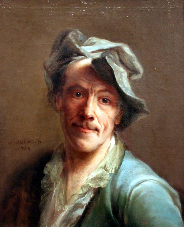 Self-Portrait by Christian Seybold