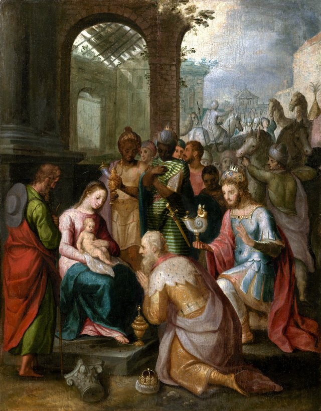 Adoration of the Magi by Adam van Noort