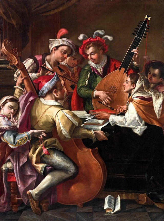 A concert by Gaspare Traversi