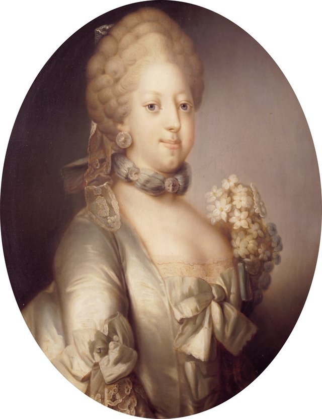 Queen Carolina Matilde of Denmark (1751-1775) by Peder Als