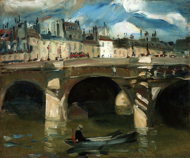 The Seine by William James Glackens