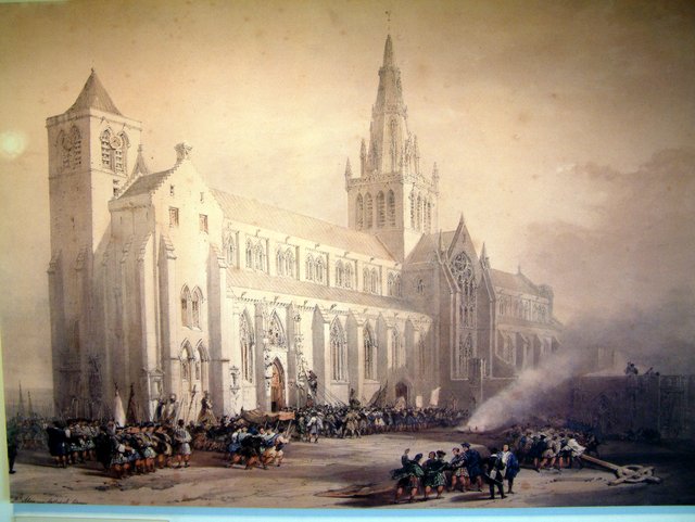 St. Mungo's Cathedral Glasgow by David Roberts