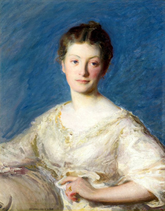 Portrait of a Young Lady by Joseph DeCamp