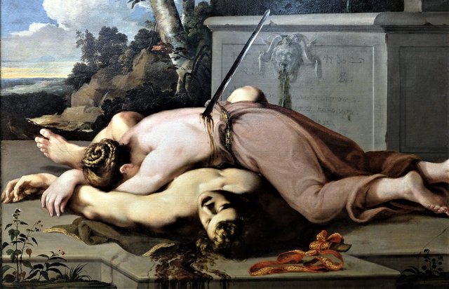 Pyrame et Thisbé by Laurent de La Hyre