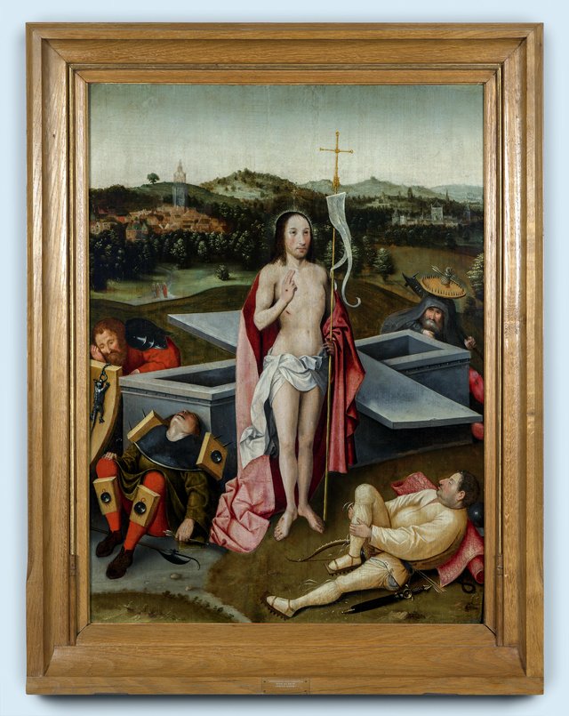 De opstanding van Jezus by Hieronymus Bosch