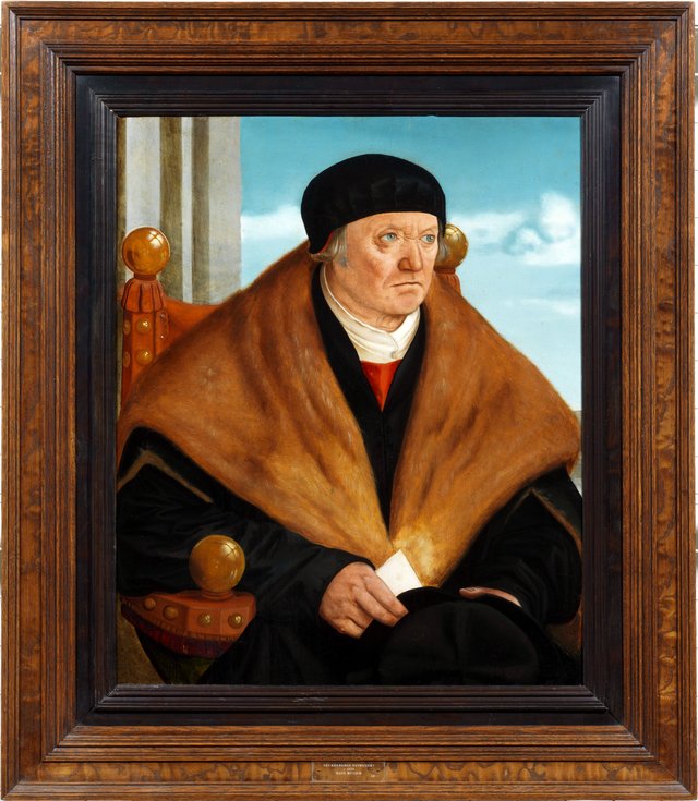 Portrait of a „Bavarian noble" by Hans Muelich