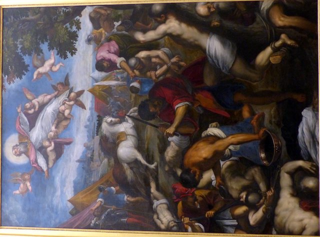 Massacre of the Inhabitants of Hippo by Palma il Giovane