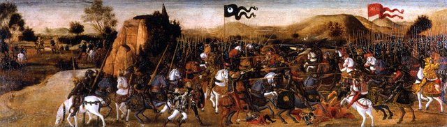 Schlacht von Pydna by Andrea del Verrocchio