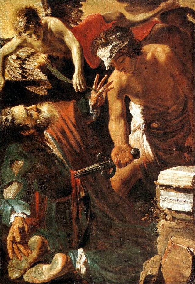 The Martyrdom of St Matthew by Claude Vignon