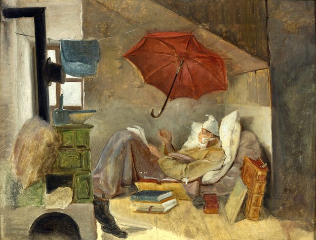 The Poor Poet by Carl Spitzweg