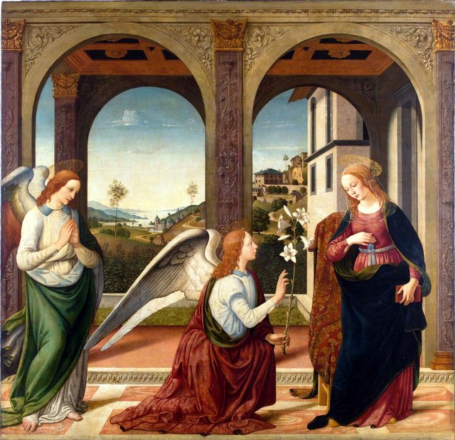 Annunciation by Biagio d'Antonio