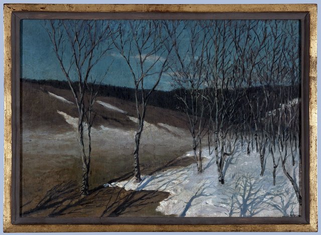 Early spring by Stanisław Ignacy Witkiewicz