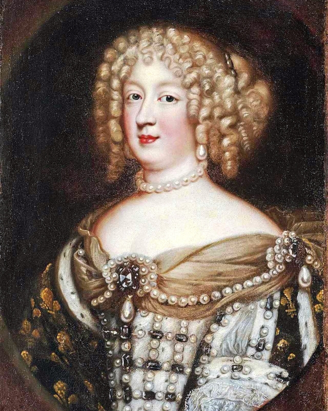 Maria Theresa of Spain (1638-1683), Queen of France by Jean Nocret