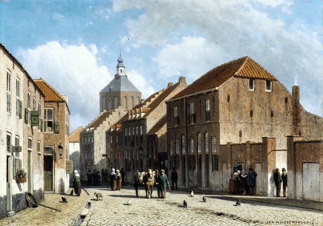 Culemborg, by Jan Weissenbruch by Jan Weissenbruch