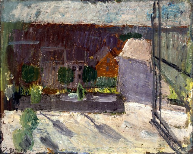 A view from a window by Immanuel Ibsen