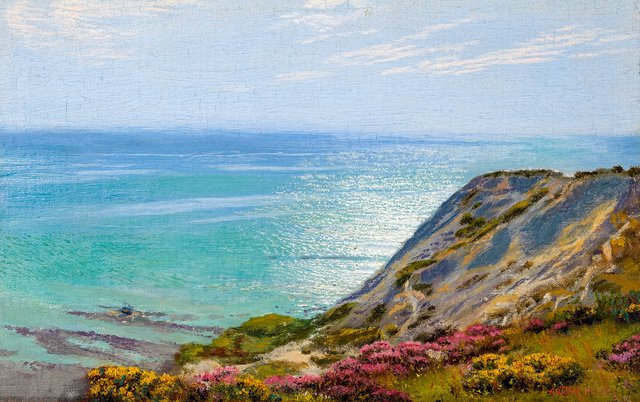 The Landslip by Arthur Hughes