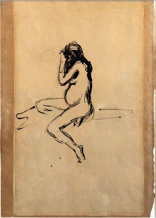 Naked woman by Émile-Antoine Bourdelle