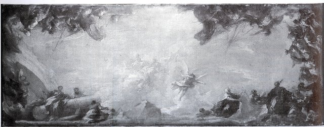 Design for a Ceiling: Allegories of the Four Continents by Giovanni Antonio Pellegrini