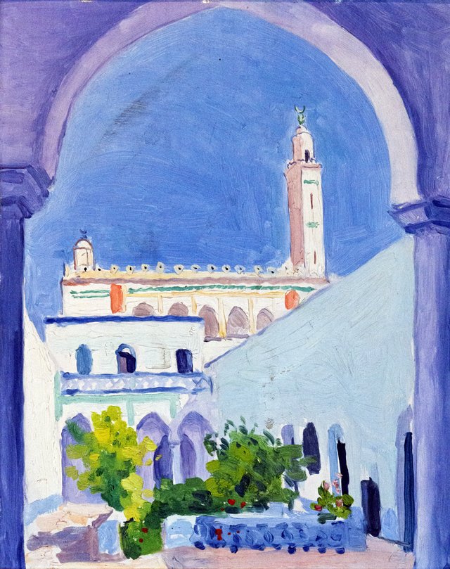 Laghouat mosque by Albert Marquet