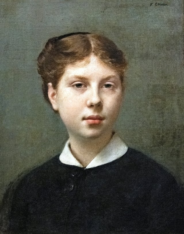 Portrait of Mademoiselle Rochefort de Woogt by Fernand Cormon