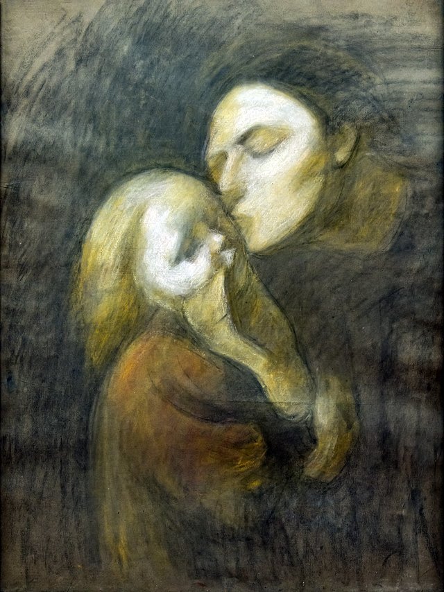 Maternity by Eugène Carrière