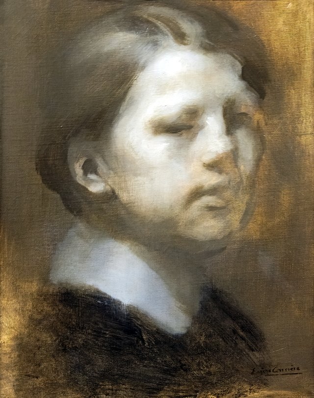 Portrait of René Carrière by Eugène Carrière
