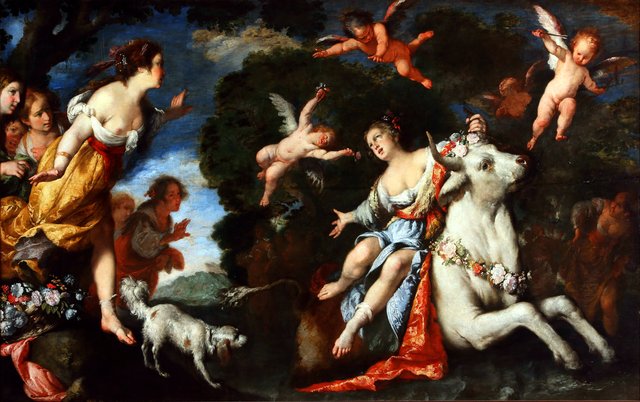 The Abduction of Europa by Bernardo Strozzi