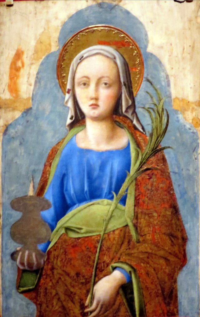 Saint Lucy by Bartolomeo Vivarini