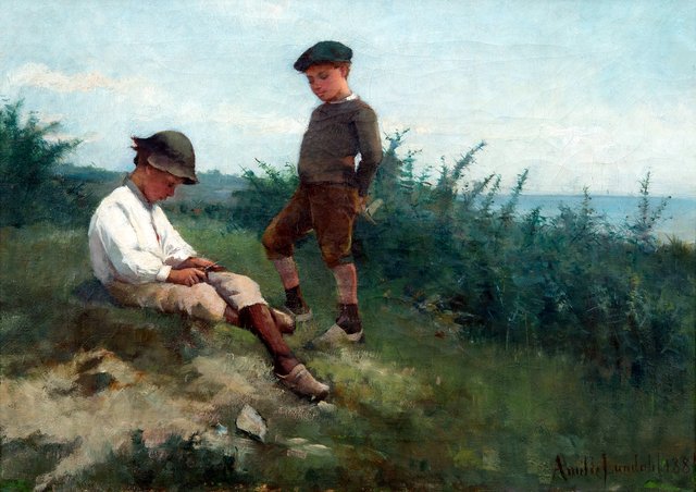 Boys by the Shore by Amélie Lundahl