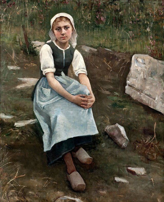 A Girl from Brittany by Amélie Lundahl