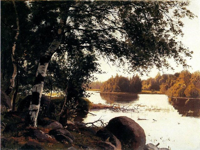 Churberg, Rantaidylli by Fanny Churberg