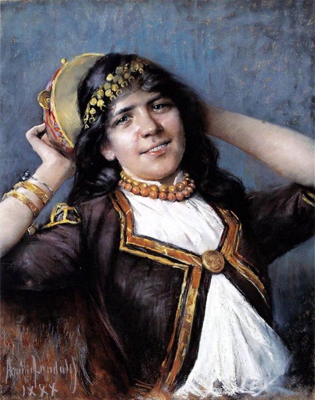 Lundahl, Tamburiinitanssijatar by Amélie Lundahl
