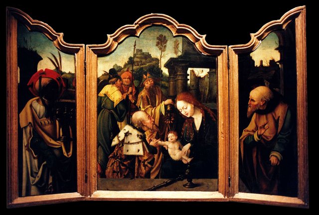 Adoration of the Magi by Pieter Coecke van Aelst