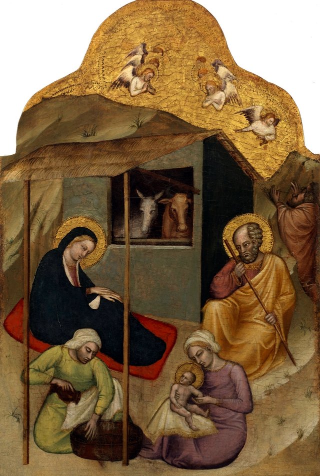 Nativity by Spinello Aretino