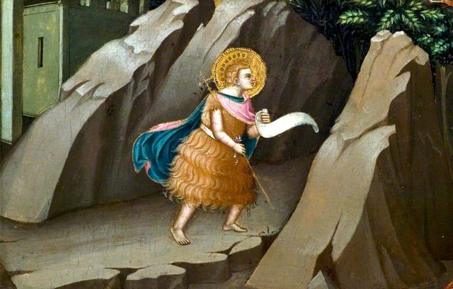 Saint John the Baptist Entering the Wilderness by Lorenzo Monaco