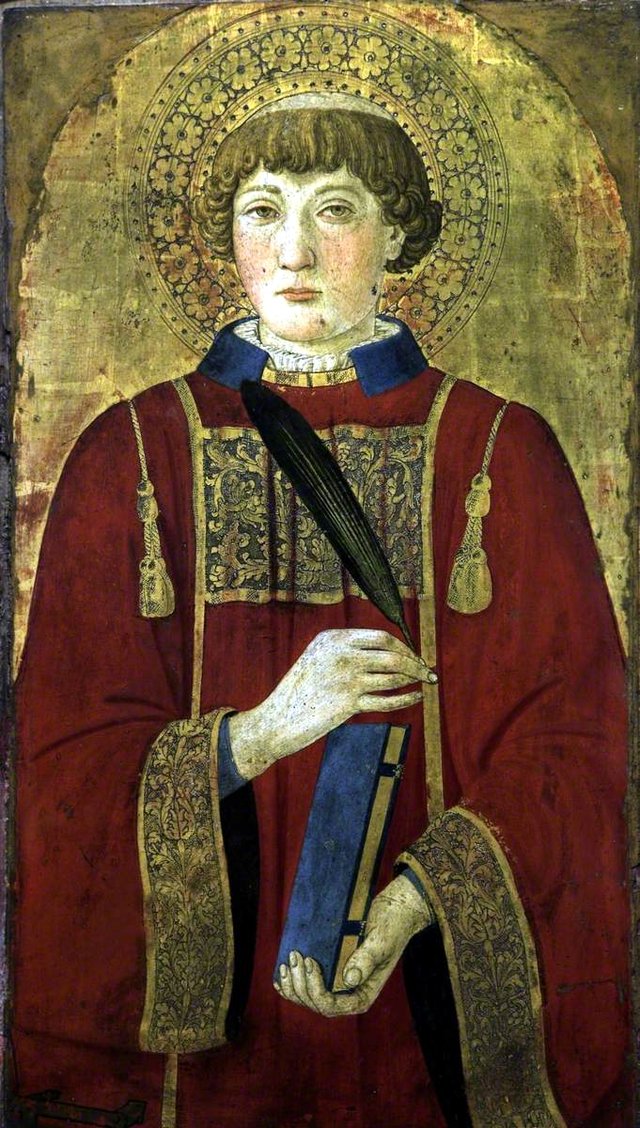 A Martyr Saint (probably Saint Lawrence) by Cosimo Rosselli