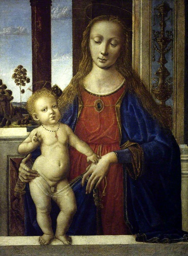Virgin and Child by Andrea del Verrocchio