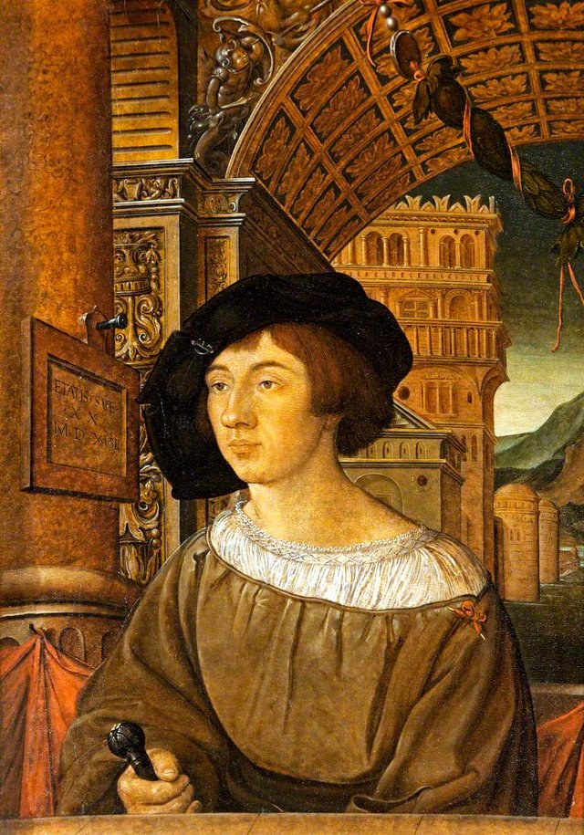 Portrait of a Young Man by Ambrosius Holbein