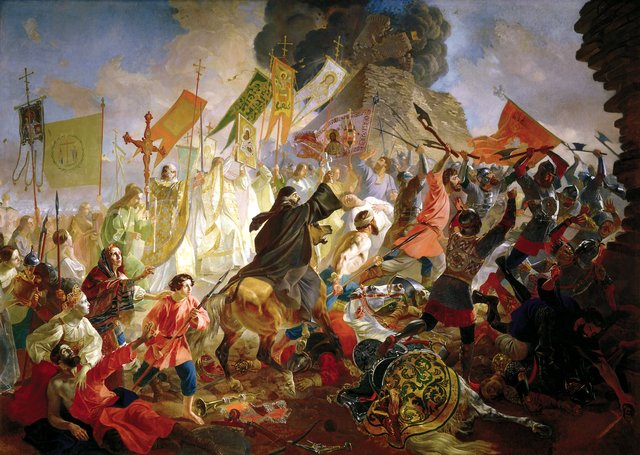 BrullovKP OsadaPskovPolGTG by Karl Bryullov